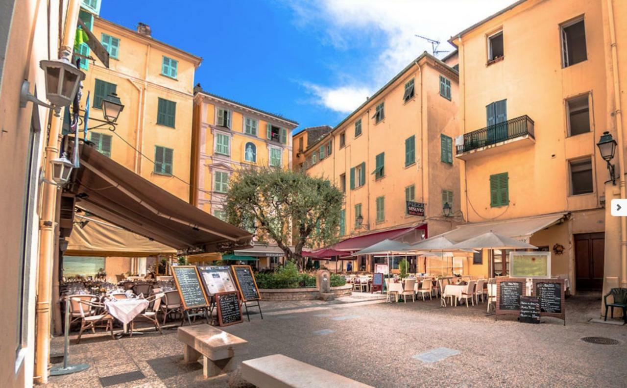 Menton Smartworking And Relax On The Beach, Seaview Eksteriør billede